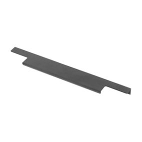 LIND - edge handle - 296mm, black