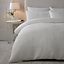 Lindly Textured Waffle Duvet Cover Set