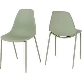 Lindon Pair (2) of Chairs in Green