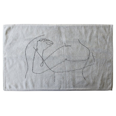 line art hug (Bath Towel) / Default Title Price Comparisons | Compare The Build