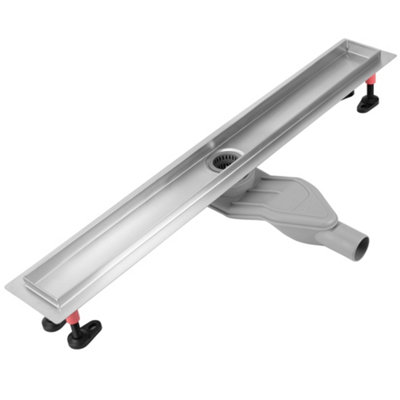 LINEAR DRAINAGE REA NEOX SUPERFLOW 700 BRUSH STEEL, STAINLESS STEEL