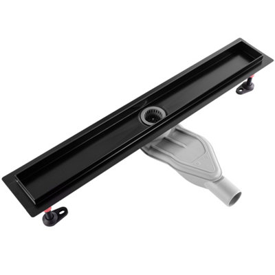 LINEAR DRAINAGE REA NEOX SUPERFLOW 900 BLACK, STAINLESS STEEL