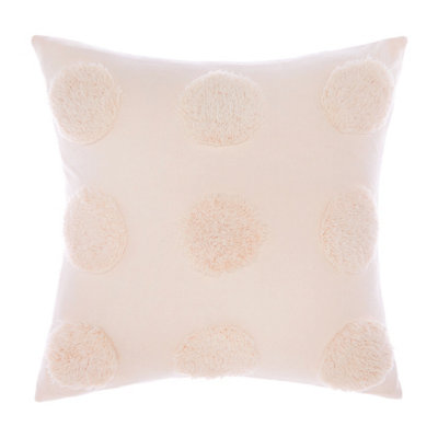 Linen House Haze Tufted 100% Cotton Cushion Cover