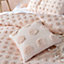 Linen House Haze Tufted 100% Cotton Cushion Cover