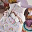 Linen House Kids Unicorniverse Reversible 100% Cotton Duvet Cover Set