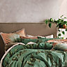 Linen House Livia Housewife Pillowcase (Pack Of 2) Green (One Size)