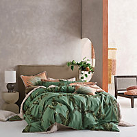 Linen House Livia Tropical 100% Cotton Duvet Cover Set