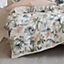 Linen House Luana Floral Fringed 100% Cotton Duvet Cover Set