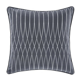 Linen House Northbrook Geometric 100% Cotton Cushion Cover