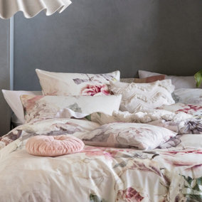 Linen House Sansa Cotton Printed Floral Pillowcase Pair