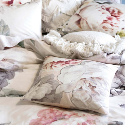 Linen House Sansa Floral 100% Cotton Cushion Cover
