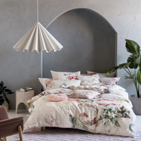 Linen House Sansa Floral 100% Cotton Duvet Cover Set