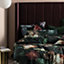 Linen House Winona King Duvet Cover Set, Cotton, Ivy