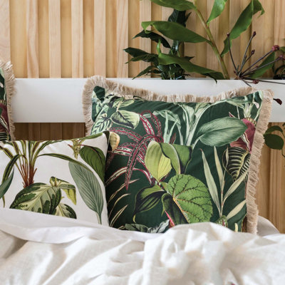 Linen House Wonderplant Exotic Botanical 100% Cotton Pillow Sham