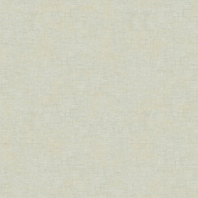 Linen Texture Wallpaper Sage Green / Gold World of Wallpaper AF0048