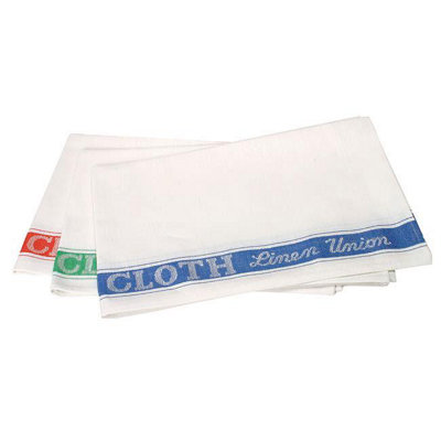 Linen Union Gl Cloth Red One Colour (One Size)