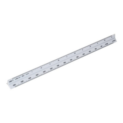 Linex Architectural Triangular Scale - 30cm Metric, Graduation Scales 1 ...