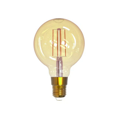 Link2Home 5.5w E27 WIFI Dimmable LED Filament Smart Bulb - Globe