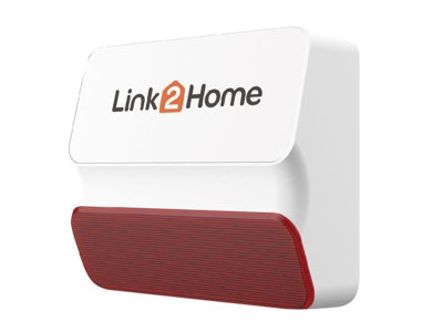 Link2Home L2H-SECURESIREN Smart Alarm External Siren LTHSECSIREN