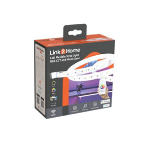 Link2Home L2H-STRIPRGBCCT Flexible LED Light Strip 5m LTHSTRIPRGB