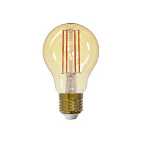 Link2Home L2HFE276W Wi-Fi LED ES (E27) GLS Filament Dimmable Bulb, White 470 lm 5.5W LTHFE276W