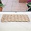 Linton Lovers Knot Natural Jute Outdoor Doormat 75 x 45cm