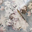 Lipsy London Pink Floral Mica effect Embossed Wallpaper