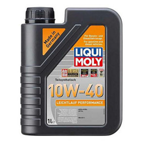 Liqui Moly 10W40 Engine Oil Leichtlauf Performance ACEA A3 B3 1L