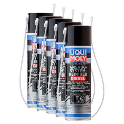 Liqui Moly 5168 Pro-Line Intake System Cleaner Diesel EGR Cleaner 5x400ml