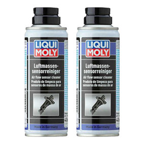 Liqui Moly - Air Sensor Clean Mass Air Flow Meter Cleaner Petrol Diesel 2x200ml