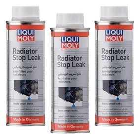 Liqui Moly Car Radiator Stop Leak Rad Cooling System Repair Seals Leaks 3x250ml