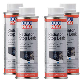 Liqui Moly Car Radiator Stop Leak Rad Cooling System Repair Seals Leaks 4x250ml