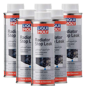 Liqui Moly Car Radiator Stop Leak Rad Cooling System Repair Seals Leaks 6x250ml