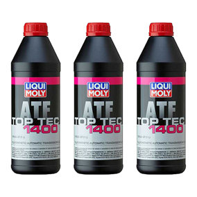 Liqui Moly CVT Top Tec ATF 1400 Automatic Transmission Fluid MB 236.20 3x1L