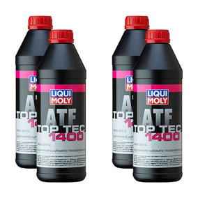 Liqui Moly CVT Top Tec ATF 1400 Automatic Transmission Fluid MB 236.20 4x1L