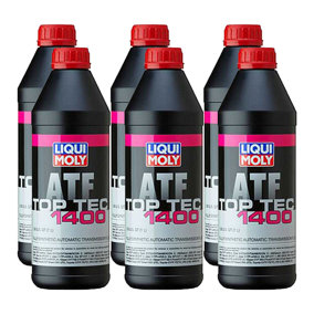 Liqui Moly CVT Top Tec ATF 1400 Automatic Transmission Fluid MB 236.20 6x1L