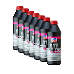 Liqui Moly CVT Top Tec ATF 1400 Automatic Transmission Fluid MB 236.20 7x1L