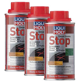 Liqui Moly Diesel Engine Oil Exhaust Smoke Stop System Additive 3x150ml