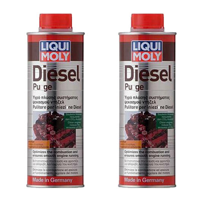 Liqui Moly Diesel Purge Injector Cleaner Fuel System Treatment 2x500ml