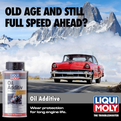 Liqui Moly Engine Oil Additive MoS2 Protection Saves Fuel Friction ...