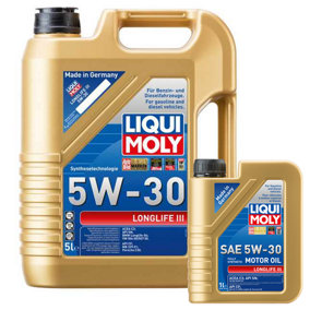 Liqui Moly LONGLIFE III 5W30 Fully Synthetic Engine Oil ACEA C3 API SN 6L