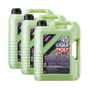 Liqui Moly MOLYGEN 5W-40 New Generation ACEA A3/B4 VW BMW AUDI PORSCHE A40 3x5L
