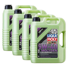 Liqui Moly MOLYGEN 5W-40 New Generation ACEA A3/B4 VW BMW AUDI PORSCHE A40 4x5L