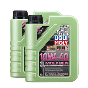 Liqui Moly Molygen Fully Synthetic High Performance 10W40 Engine Oil  2x1L