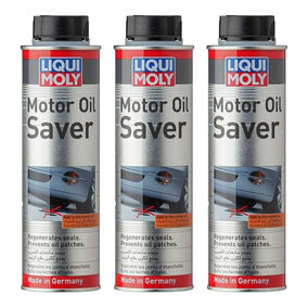 Liqui Moly Motor Oil Saver Treatment Stop Smoke Rubber Seal  3x300ml