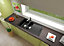 Liquida AR15BL 1.5 Bowl Composite Reversible Inset Black Kitchen Sink With Waste