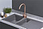 Liquida AR15GR 1.5 Bowl Composite Reversible Inset Grey Kitchen Sink With Waste