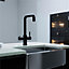 Liquida EBT311MB 3 In 1 Matt Black Instant Boiling Water Kitchen Tap