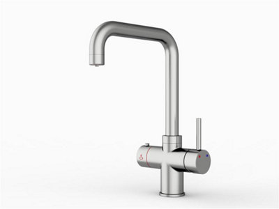 Liquida HT42BN 4 in 1 Brushed Nickel Instant Boiling Water Kitchen Tap
