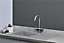 Liquida SEV860CG 1.0 Bowl BIO Composite Reversible Grey Kitchen Sink With Waste
